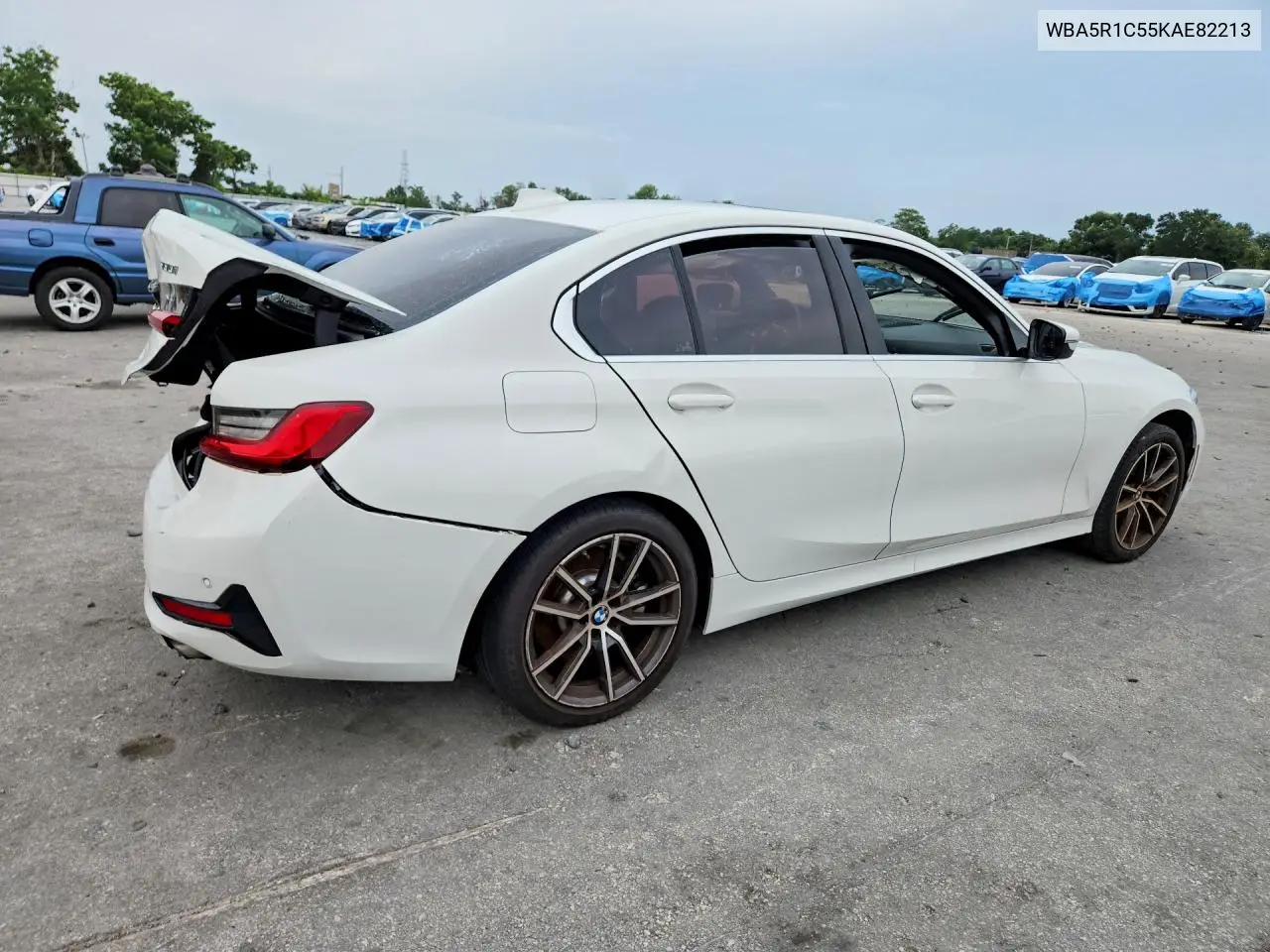 2019 BMW 330I VIN: WBA5R1C55KAE82213 Lot: 61872436