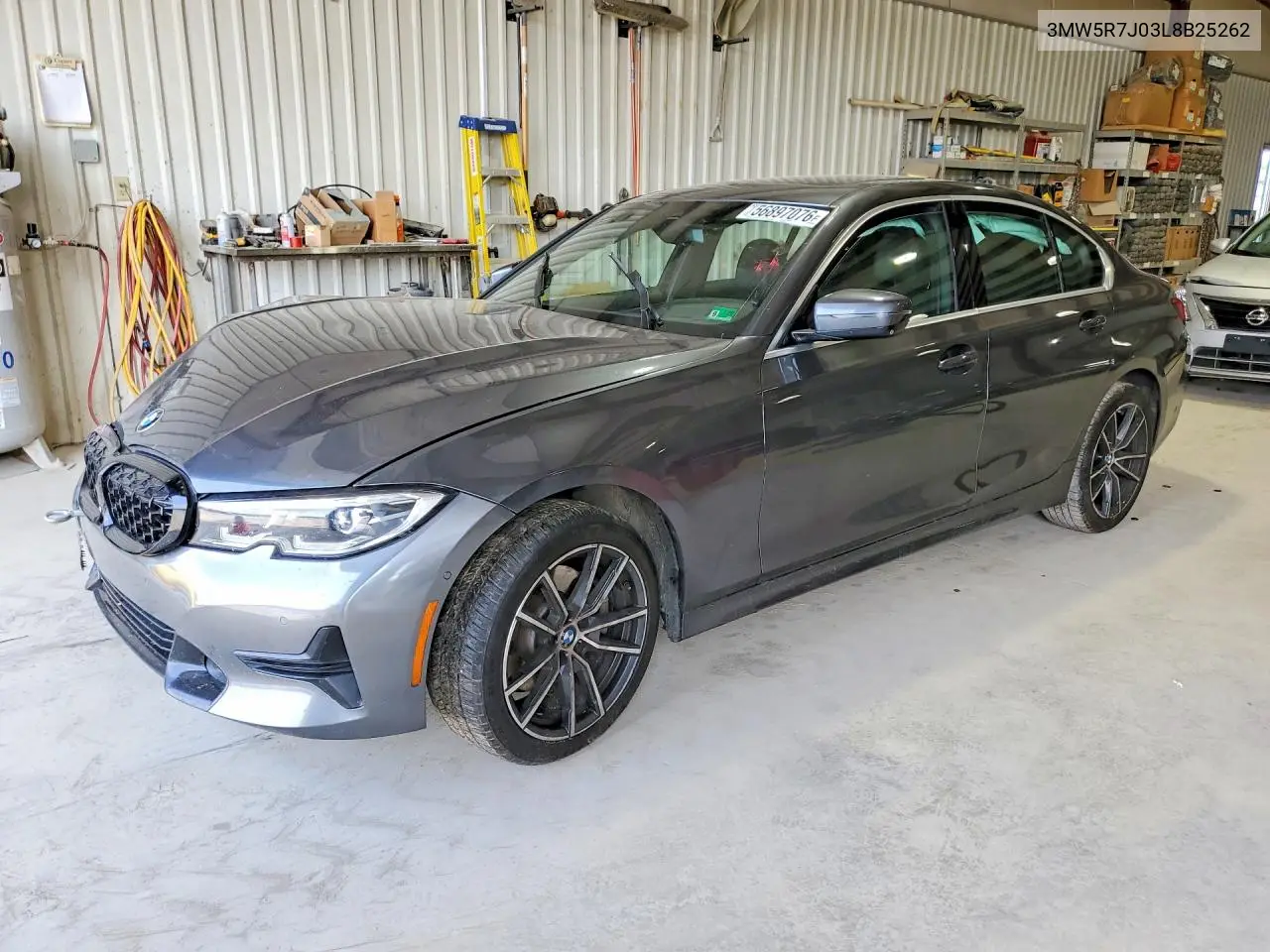 2020 BMW 330Xi VIN: 3MW5R7J03L8B25262 Lot: 56897076