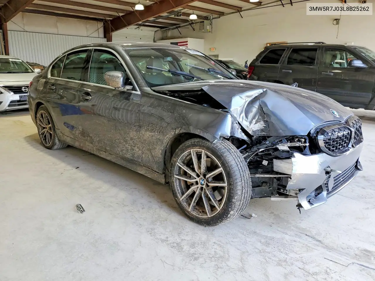 2020 BMW 330Xi VIN: 3MW5R7J03L8B25262 Lot: 56897076