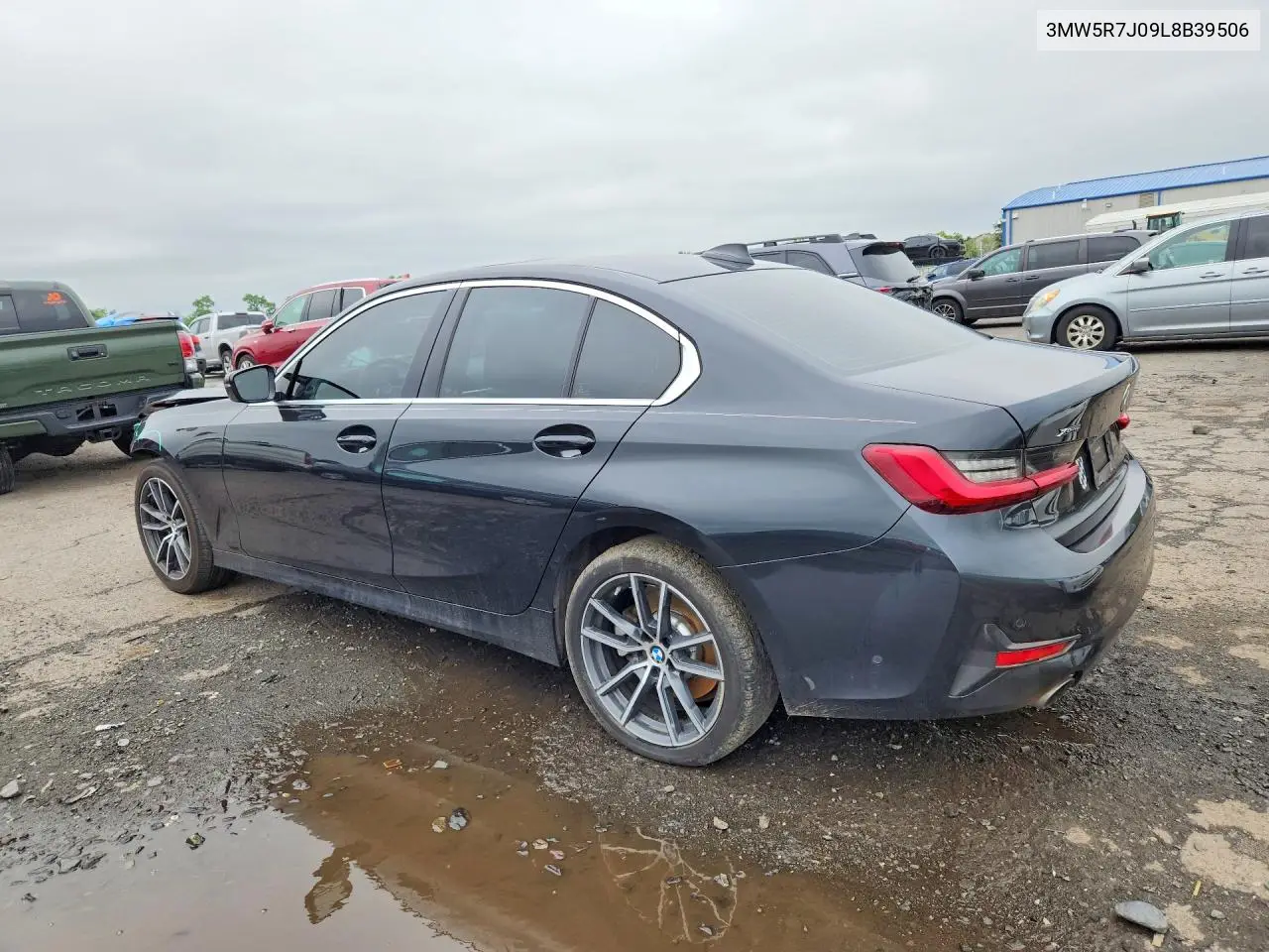 2020 BMW 330Xi VIN: 3MW5R7J09L8B39506 Lot: 59970056