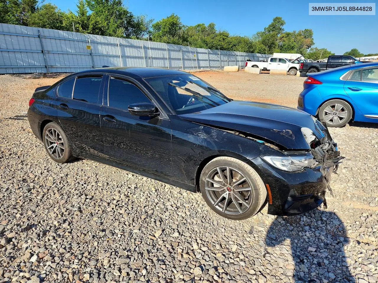 2020 BMW 330I VIN: 3MW5R1J05L8B44828 Lot: 60243066