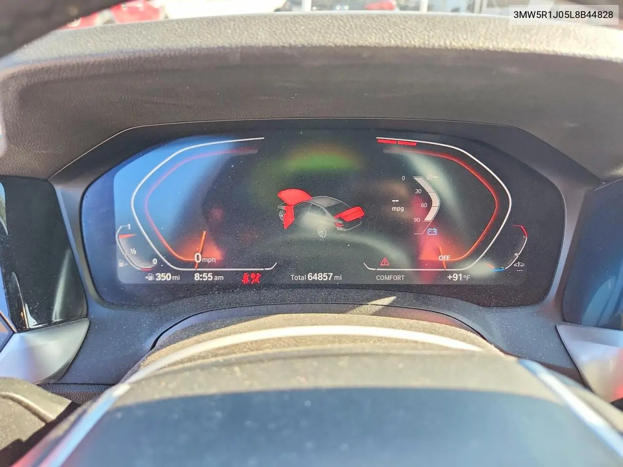 2020 BMW 330I VIN: 3MW5R1J05L8B44828 Lot: 60243066