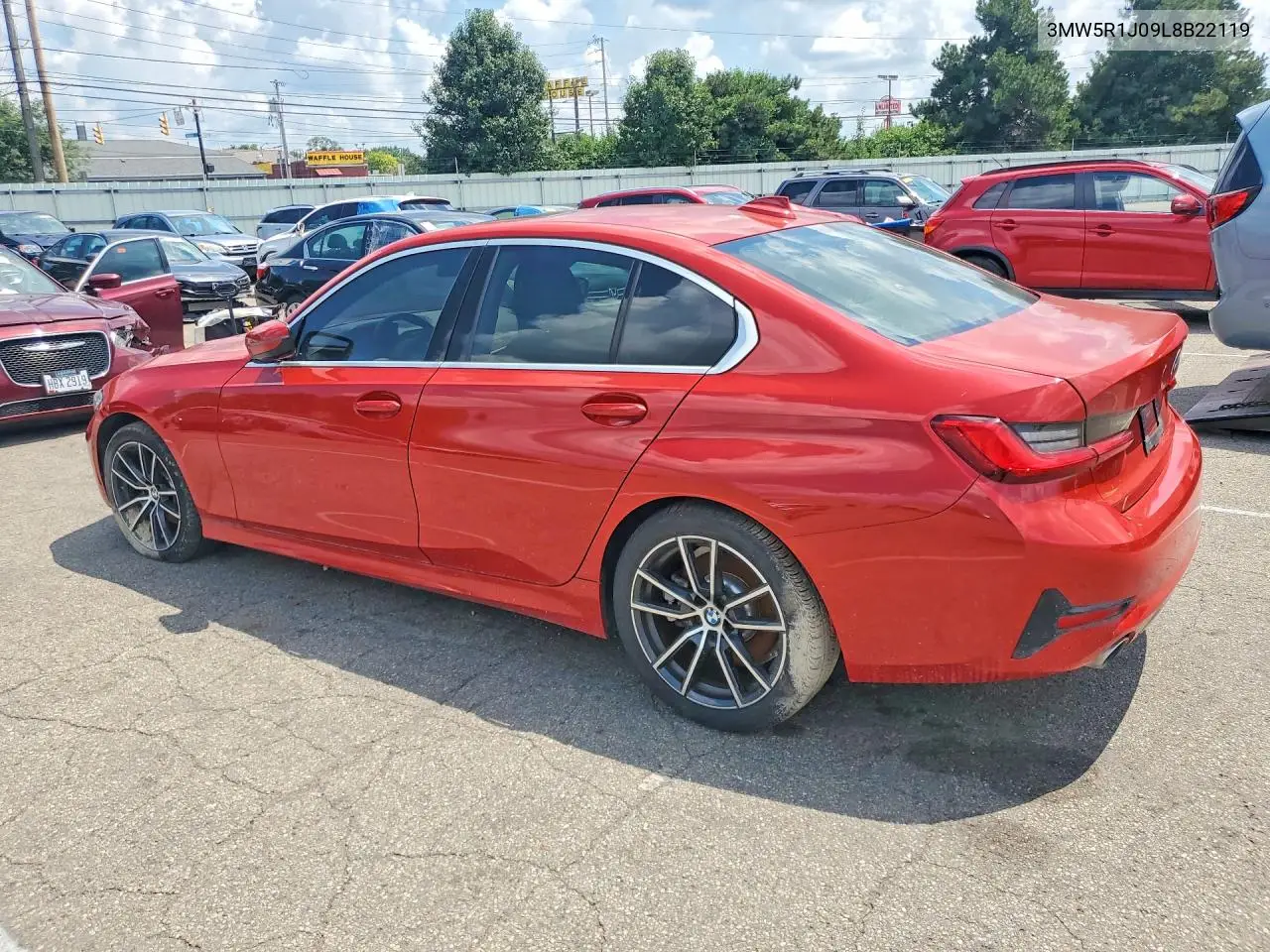 2020 BMW 330 I VIN: 3MW5R1J09L8B22119 Lot: 60958186
