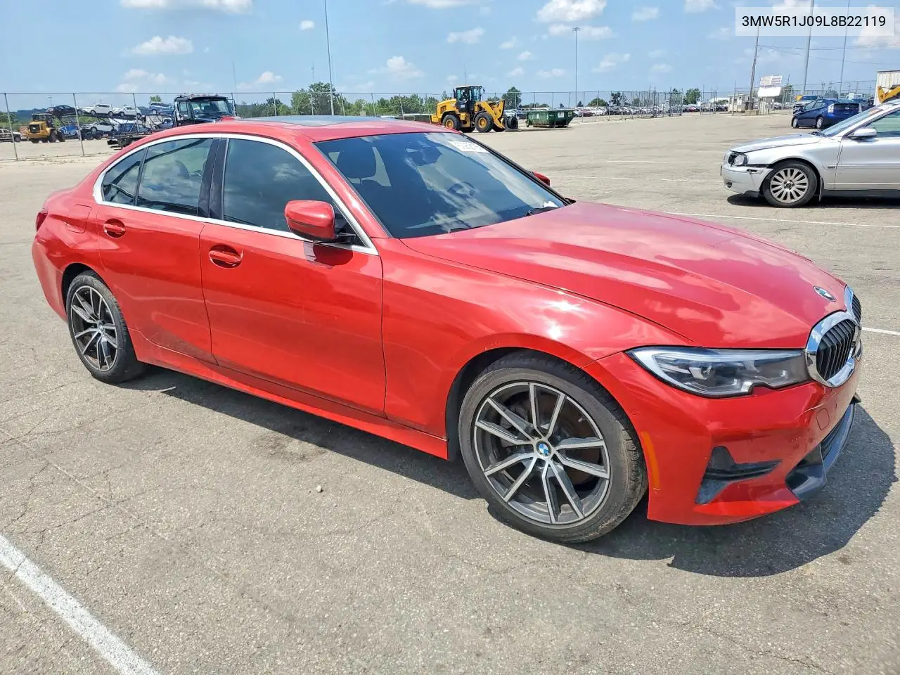 2020 BMW 330 I VIN: 3MW5R1J09L8B22119 Lot: 60958186