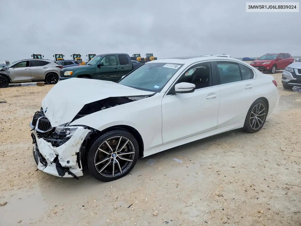 2020 BMW 330I VIN: 3MW5R1J06L8B39024 Lot: 61172796