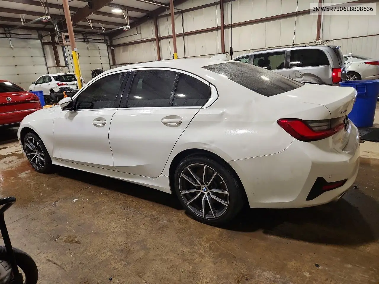2020 BMW 330Xi VIN: 3MW5R7J06L8B08536 Lot: 61600066