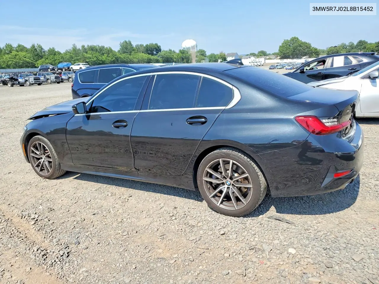 2020 BMW 330Xi VIN: 3MW5R7J02L8B15452 Lot: 61756756