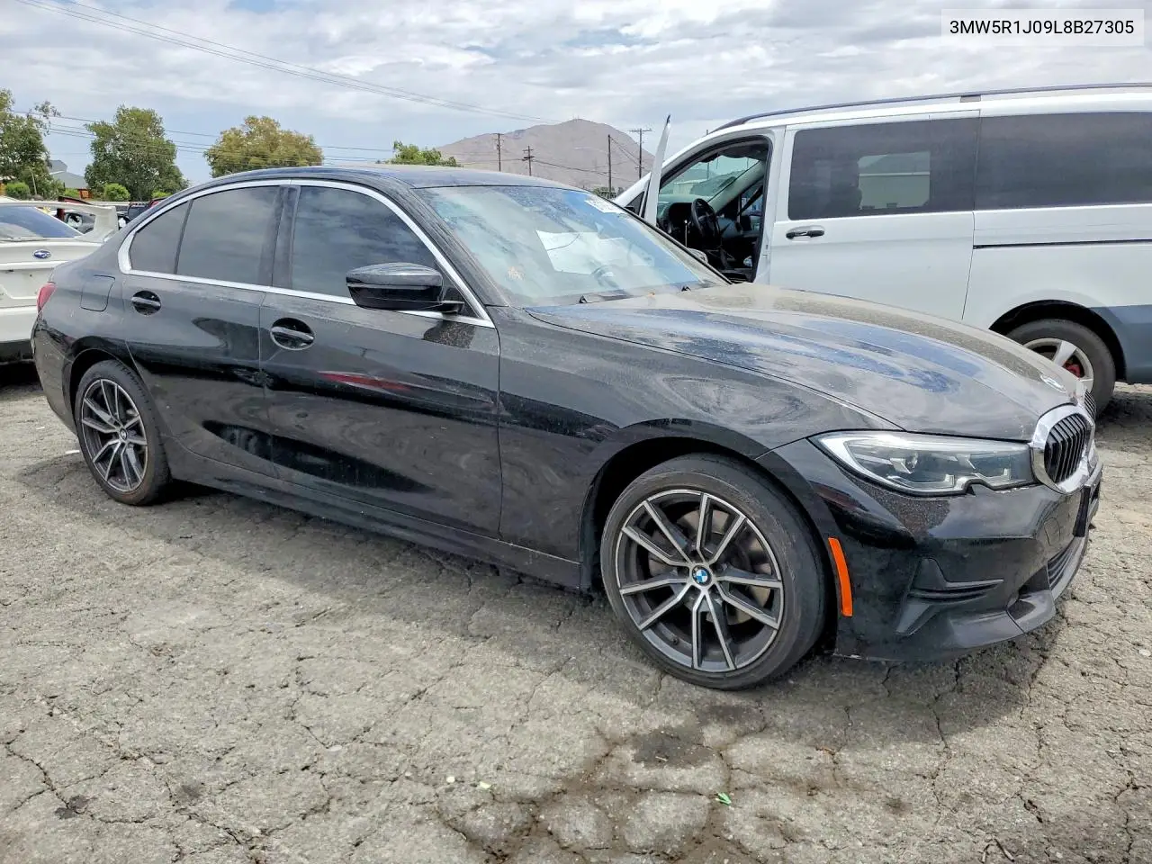2020 BMW 330I VIN: 3MW5R1J09L8B27305 Lot: 61792636