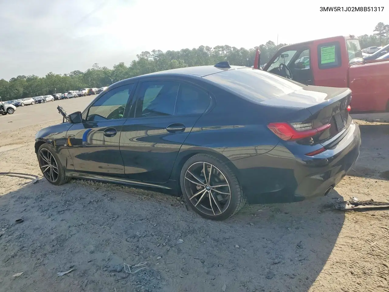 2021 BMW 330I VIN: 3MW5R1J02M8B51317 Lot: 56482186