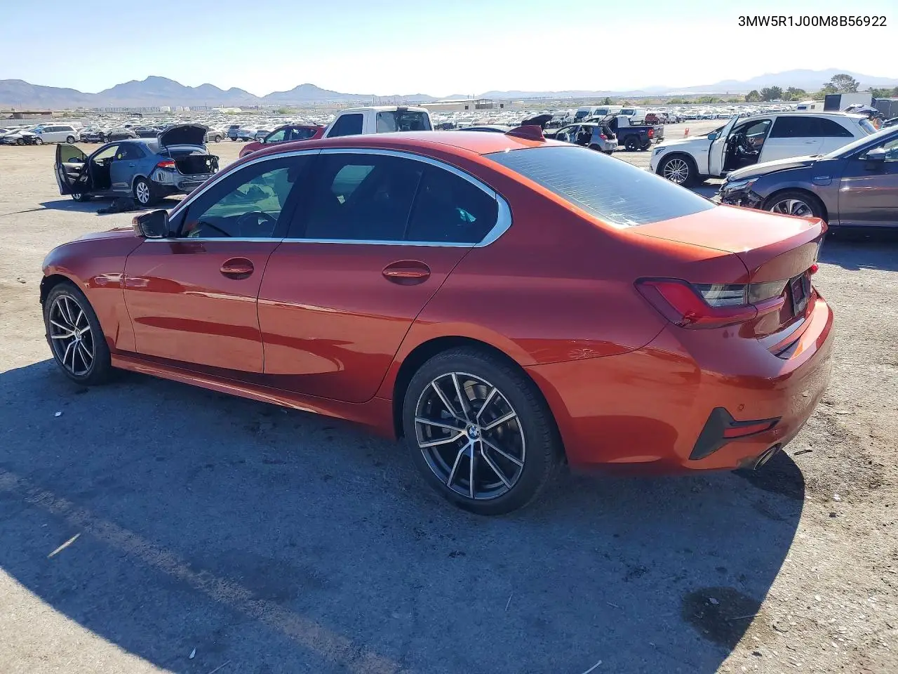 2021 BMW 330I VIN: 3MW5R1J00M8B56922 Lot: 57388826