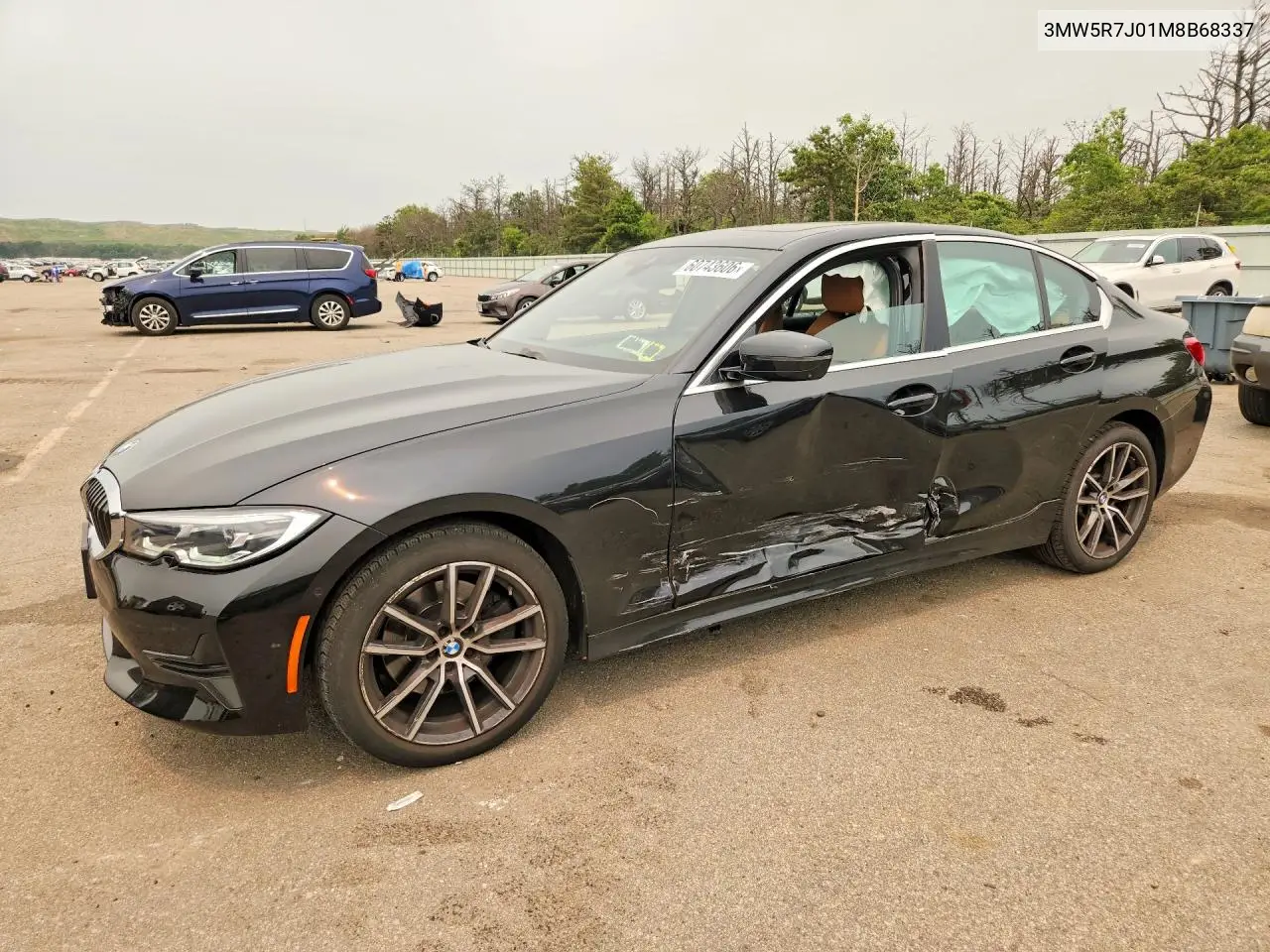 2021 BMW 330Xi VIN: 3MW5R7J01M8B68337 Lot: 60743606