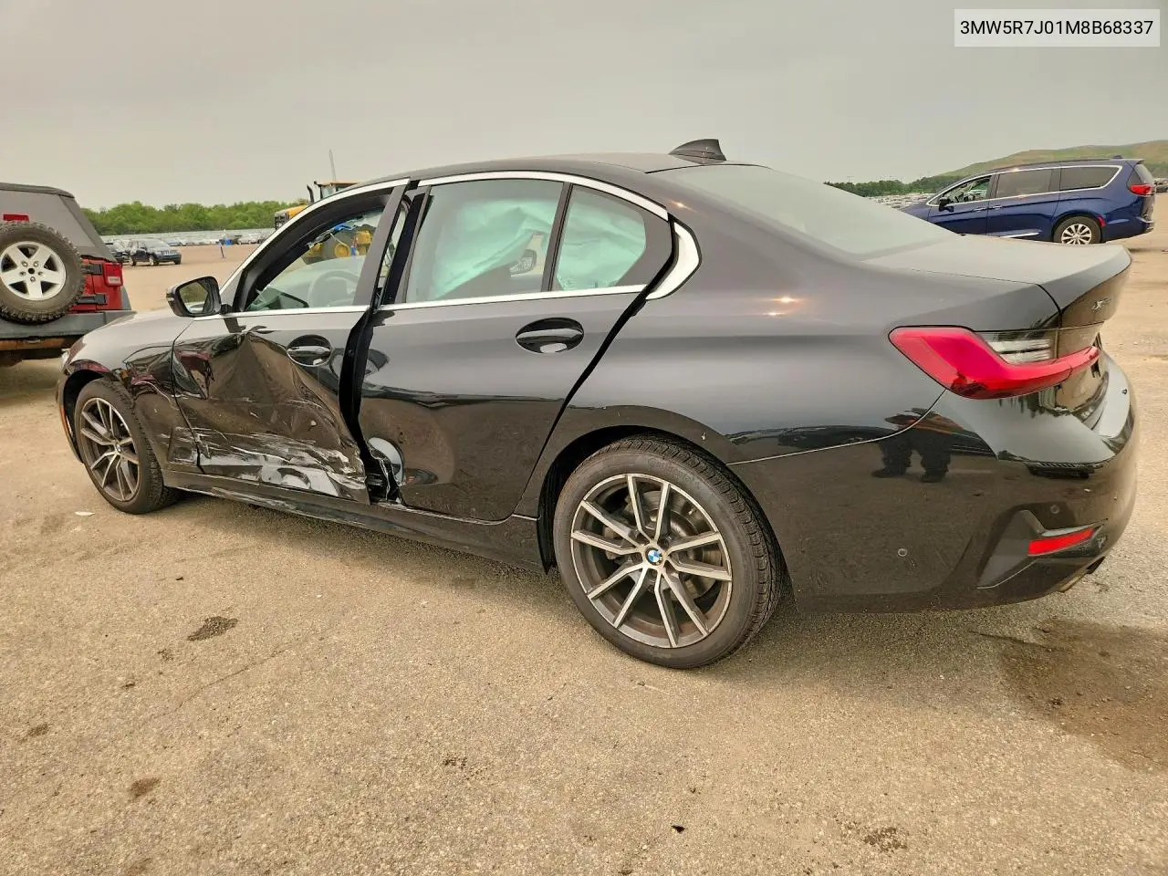 2021 BMW 330Xi VIN: 3MW5R7J01M8B68337 Lot: 60743606