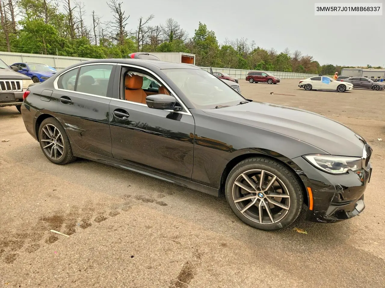 2021 BMW 330Xi VIN: 3MW5R7J01M8B68337 Lot: 60743606