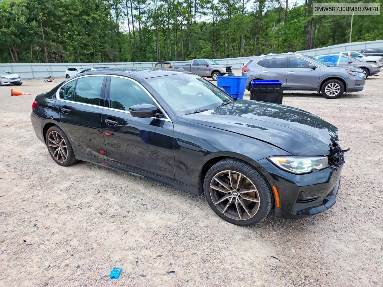 2021 BMW 330Xi VIN: 3MW5R7J08M8B79478 Lot: 61383246