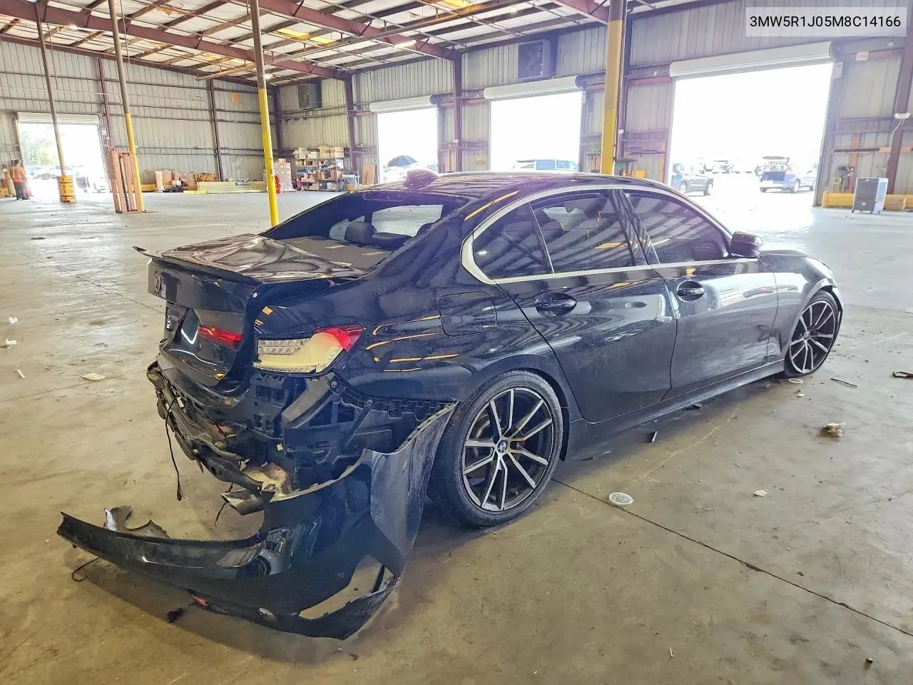 2021 BMW 330I VIN: 3MW5R1J05M8C14166 Lot: 61603456