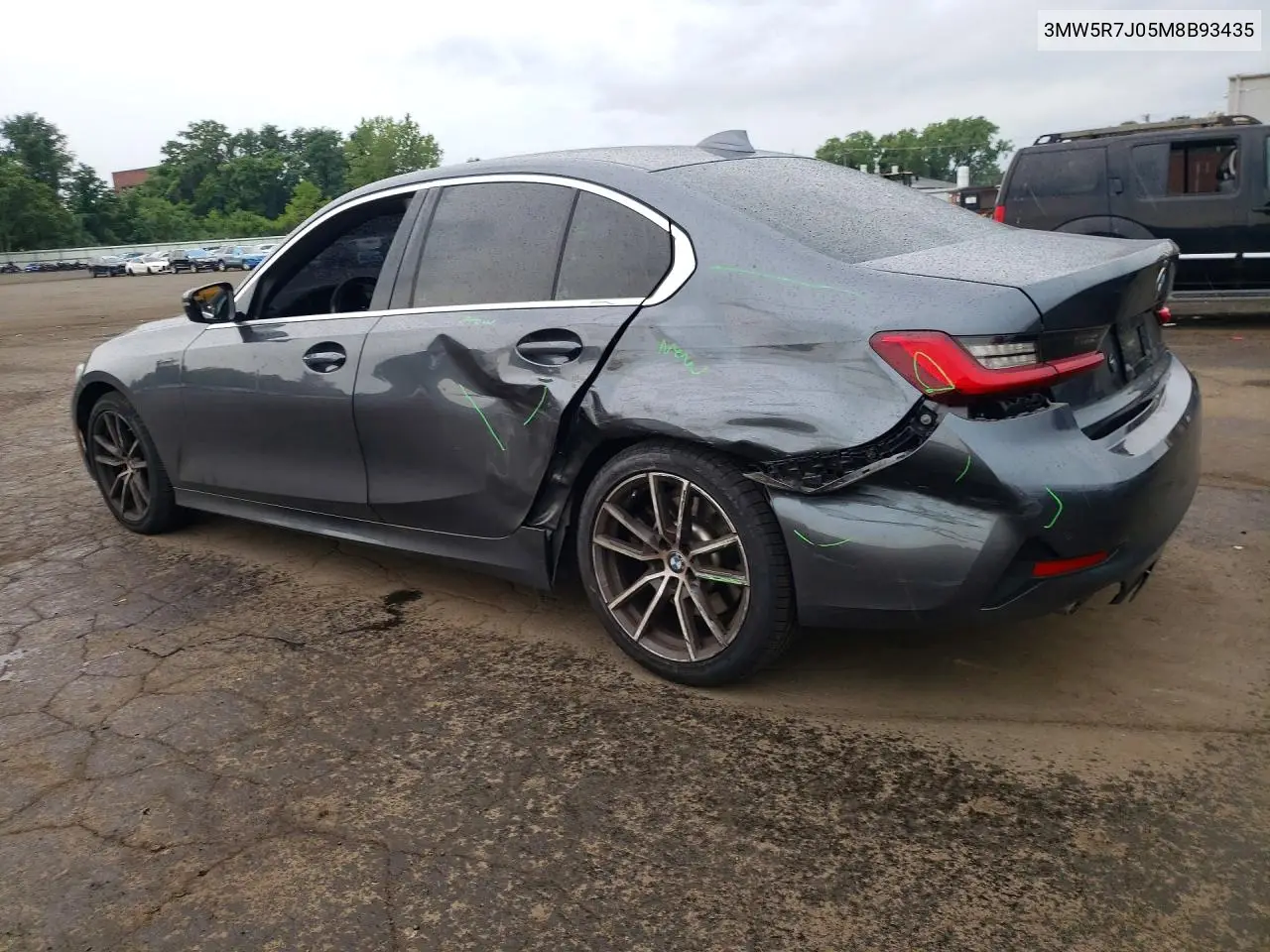 2021 BMW 330Xi VIN: 3MW5R7J05M8B93435 Lot: 61706906