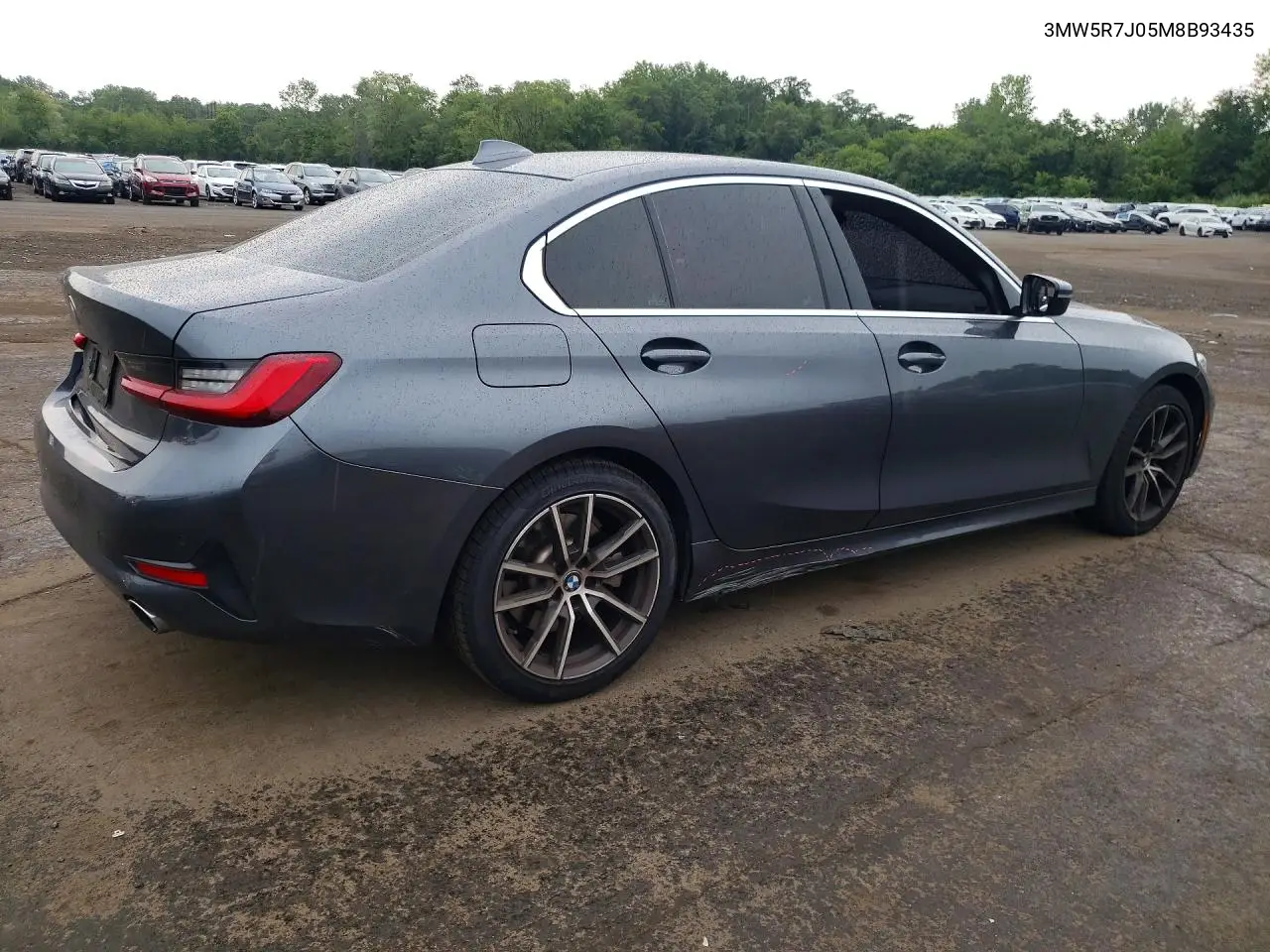 2021 BMW 330Xi VIN: 3MW5R7J05M8B93435 Lot: 61706906