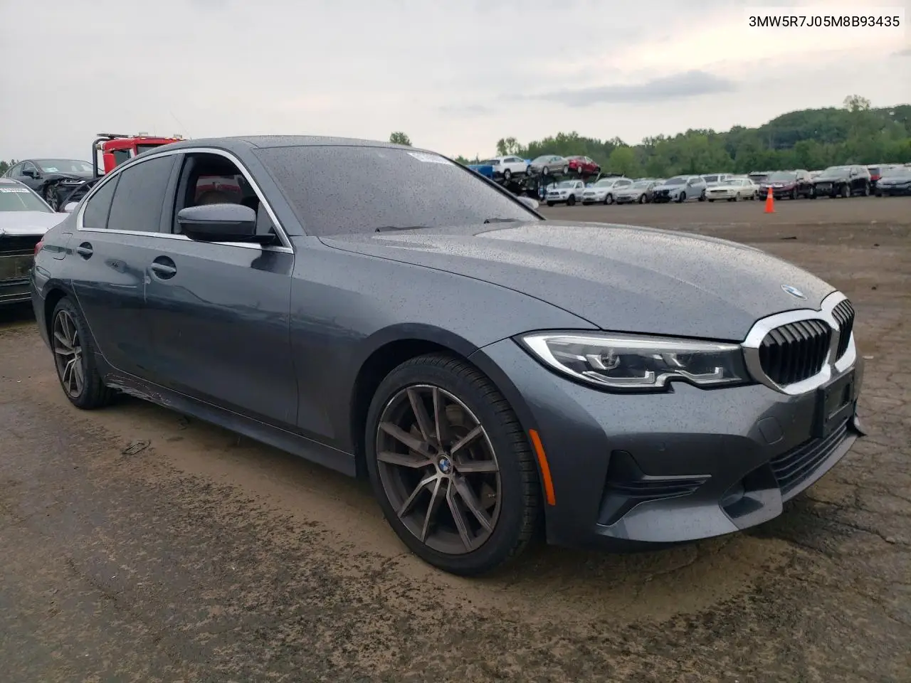 2021 BMW 330Xi VIN: 3MW5R7J05M8B93435 Lot: 61706906