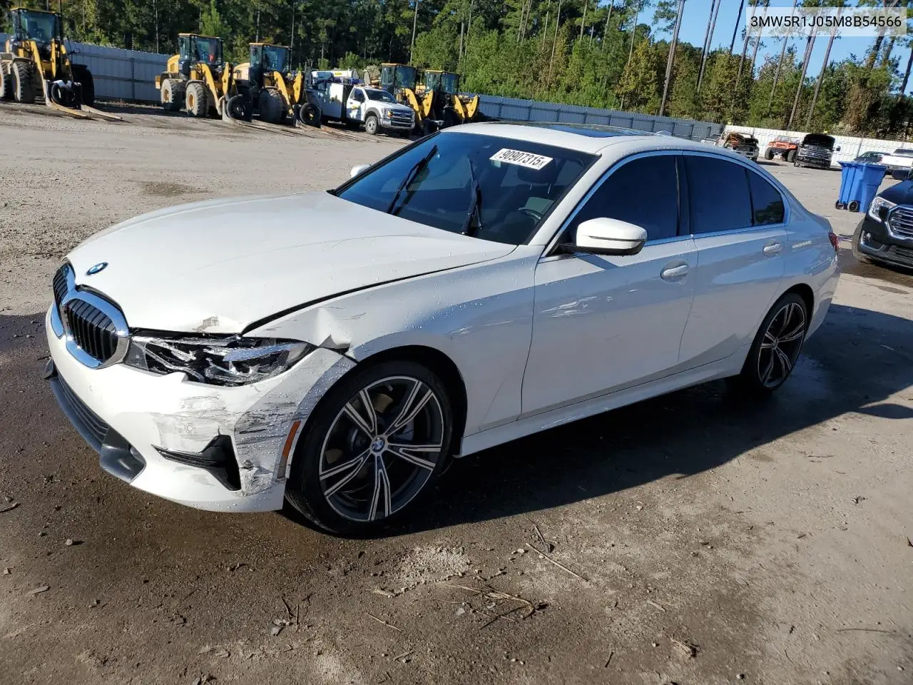 3MW5R1J05M8B54566 2021 BMW 330I