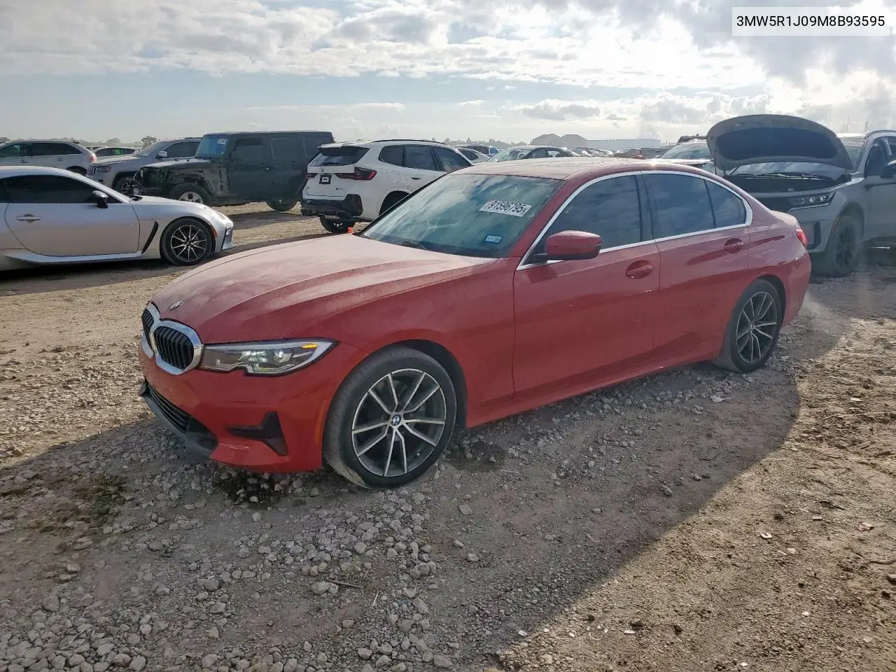 3MW5R1J09M8B93595 2021 BMW 330I