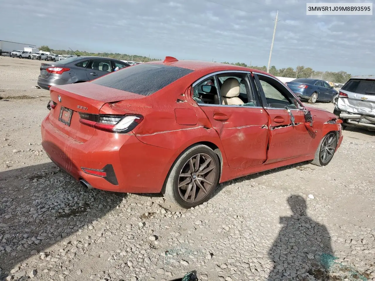 3MW5R1J09M8B93595 2021 BMW 330I