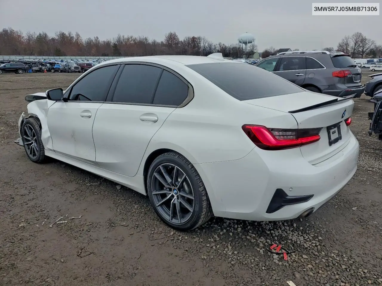3MW5R7J05M8B71306 2021 BMW 330Xi
