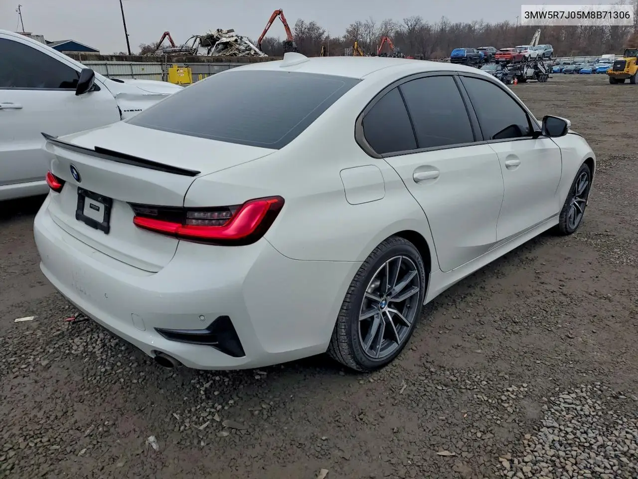 3MW5R7J05M8B71306 2021 BMW 330Xi