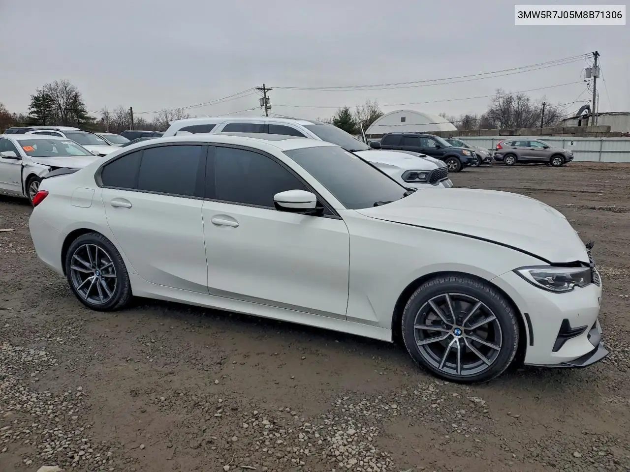 3MW5R7J05M8B71306 2021 BMW 330Xi