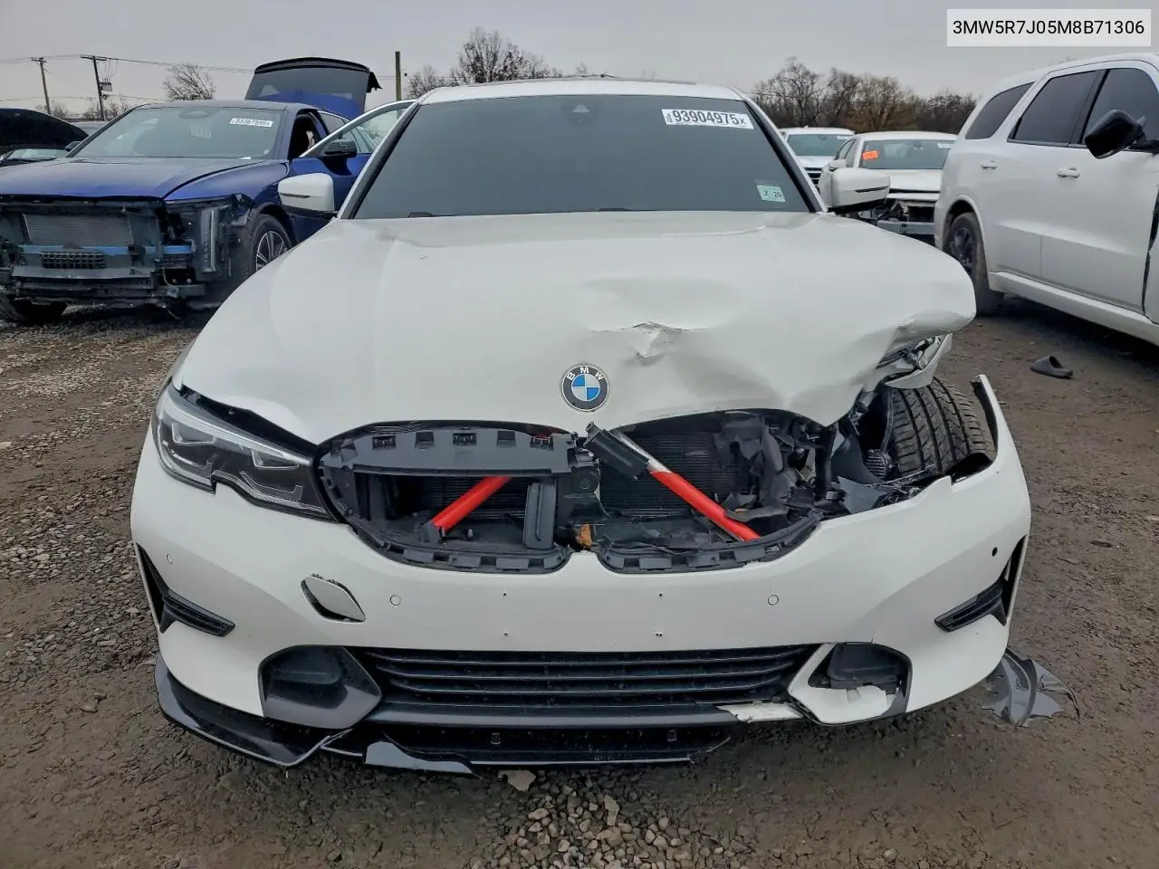 3MW5R7J05M8B71306 2021 BMW 330Xi