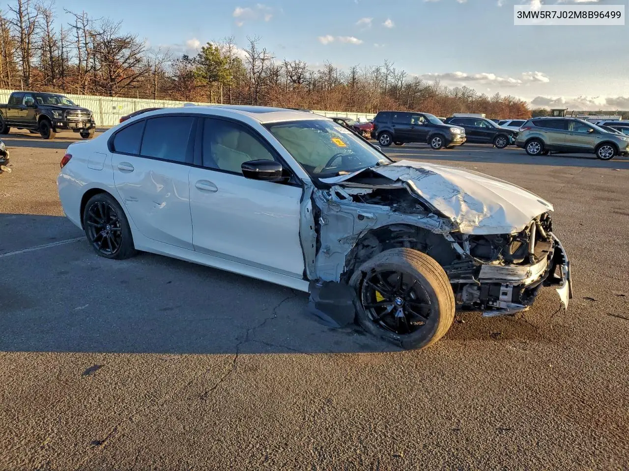 3MW5R7J02M8B96499 2021 BMW 330Xi