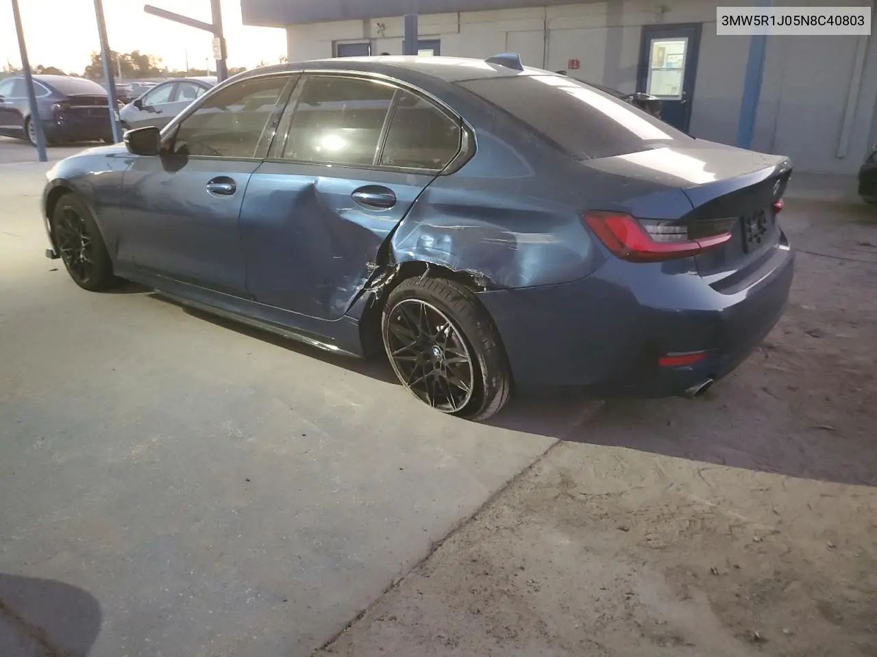 3MW5R1J05N8C40803 2022 BMW 330I