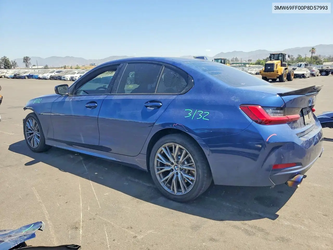 2023 BMW 330I VIN: 3MW69FF00P8D57993 Lot: 61021696