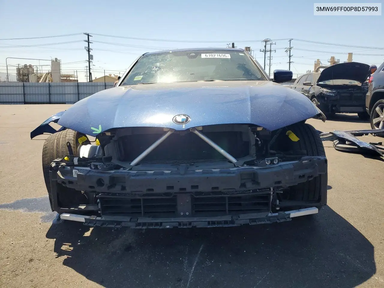 2023 BMW 330I VIN: 3MW69FF00P8D57993 Lot: 61021696