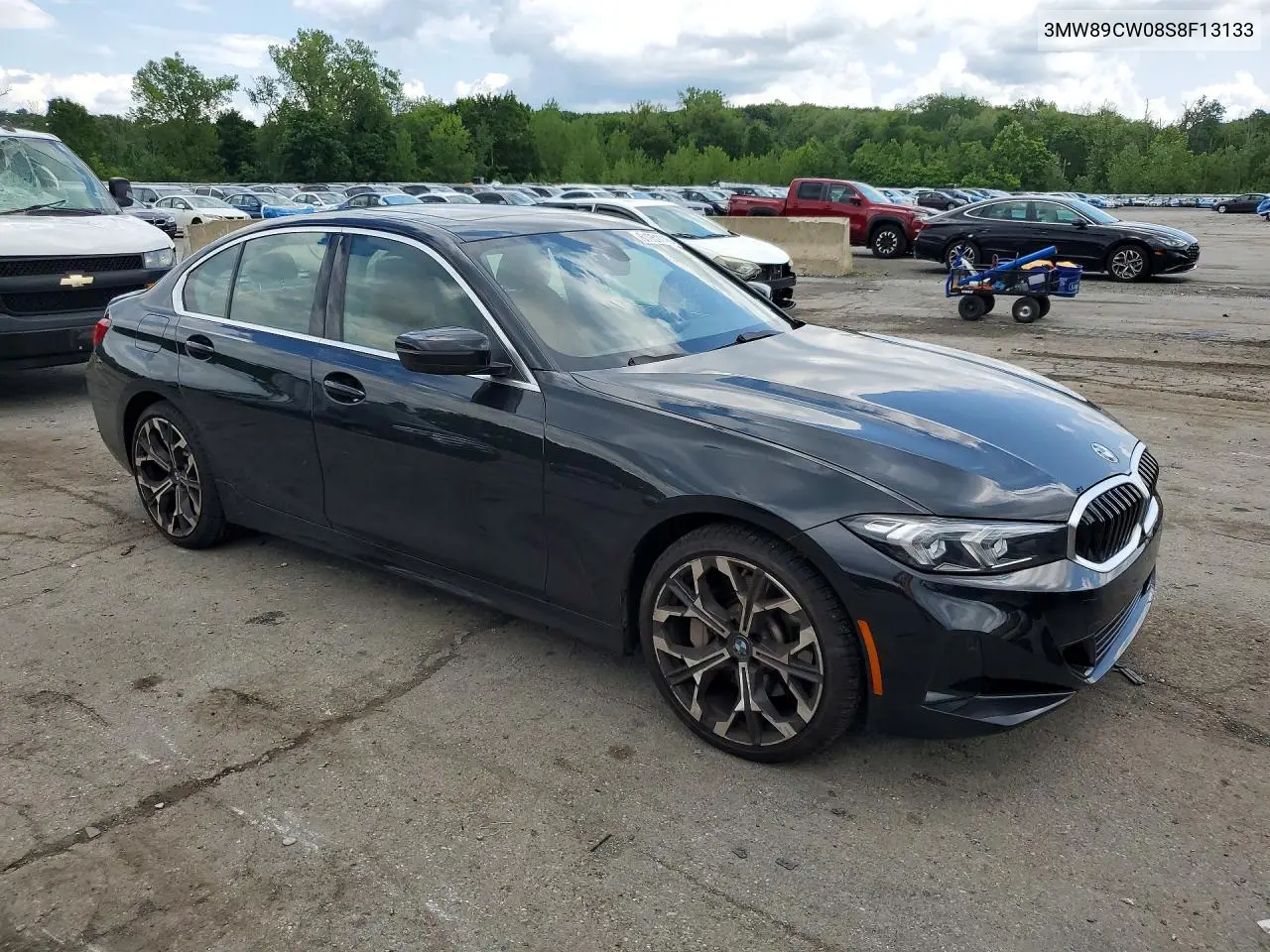 2025 BMW 330Xi VIN: 3MW89CW08S8F13133 Lot: 61951146