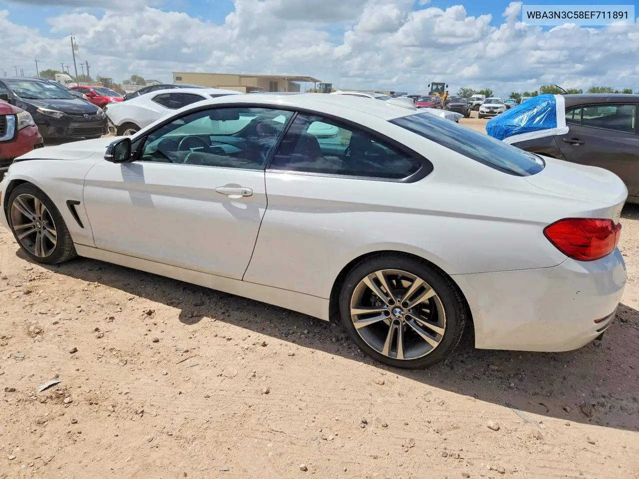 2014 BMW 428 I VIN: WBA3N3C58EF711891 Lot: 57067536