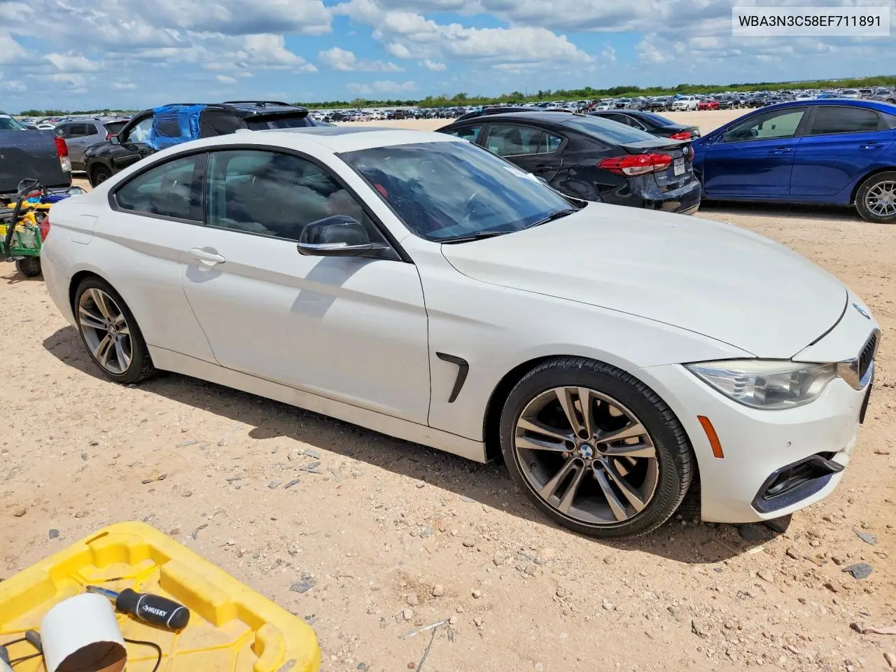 2014 BMW 428 I VIN: WBA3N3C58EF711891 Lot: 57067536