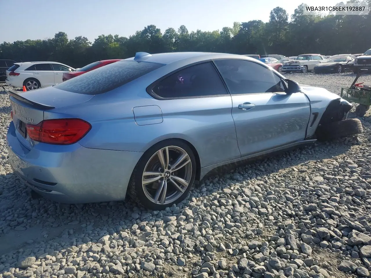 2014 BMW 435 I VIN: WBA3R1C56EK192887 Lot: 58150486