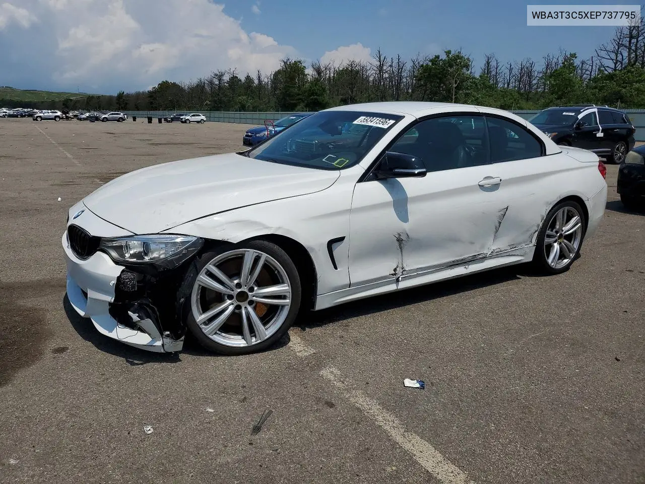 2014 BMW 435 I VIN: WBA3T3C5XEP737795 Lot: 59341596