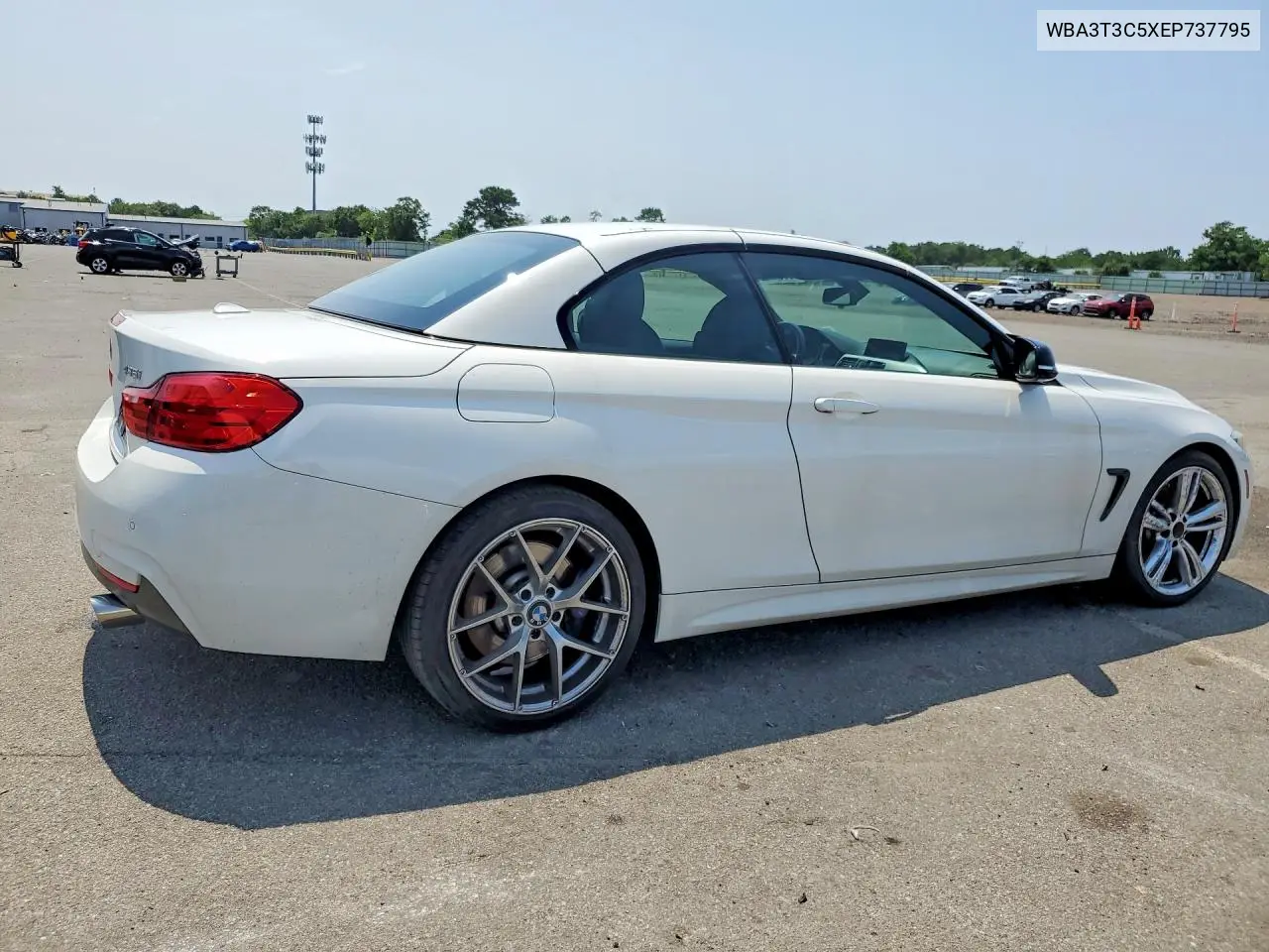 2014 BMW 435 I VIN: WBA3T3C5XEP737795 Lot: 59341596