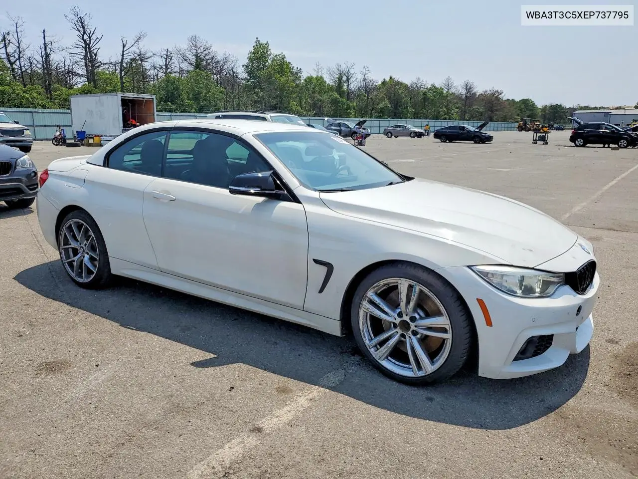 2014 BMW 435 I VIN: WBA3T3C5XEP737795 Lot: 59341596