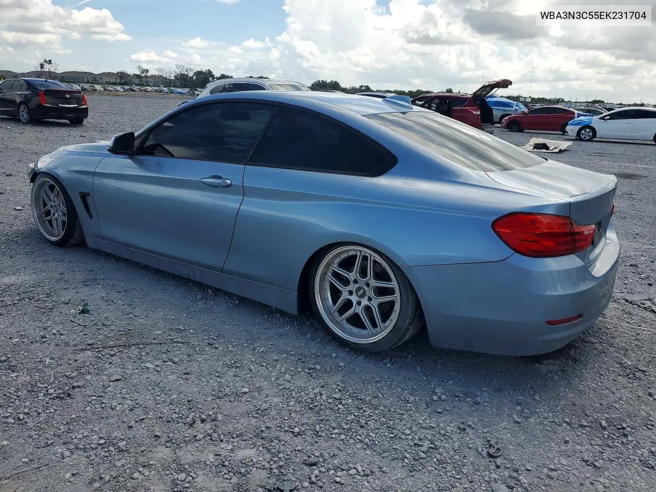 2014 BMW 428 I VIN: WBA3N3C55EK231704 Lot: 59678006