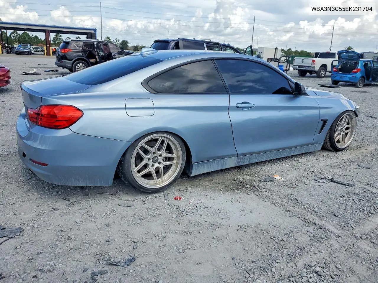 2014 BMW 428 I VIN: WBA3N3C55EK231704 Lot: 59678006