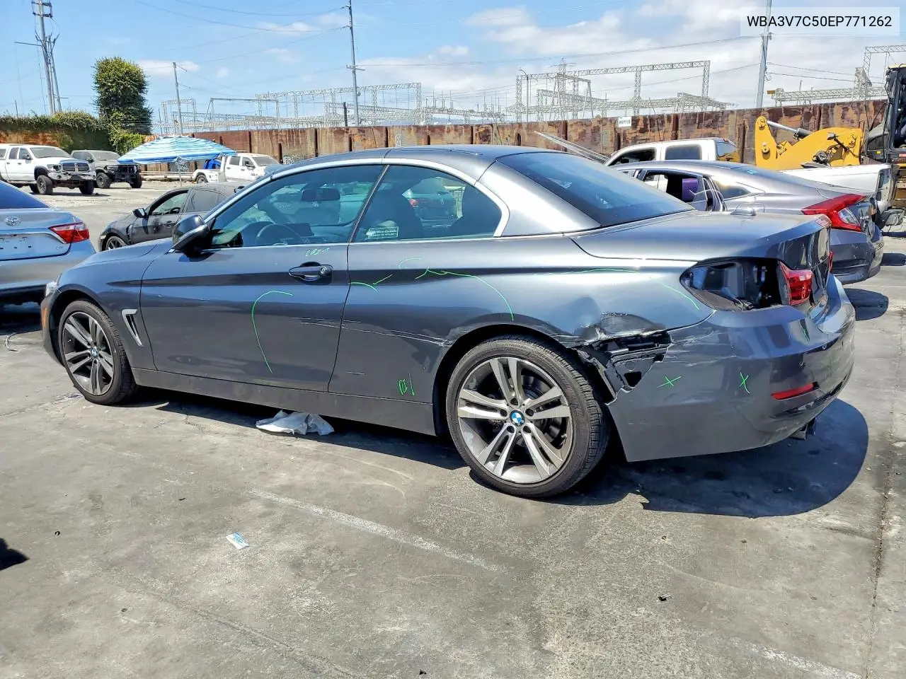 2014 BMW 428 I Sulev VIN: WBA3V7C50EP771262 Lot: 59705576