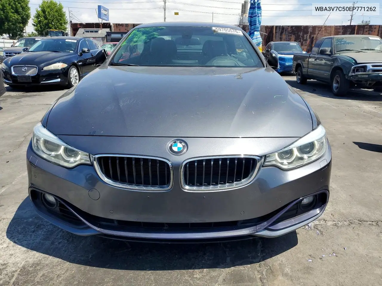 2014 BMW 428 I Sulev VIN: WBA3V7C50EP771262 Lot: 59705576