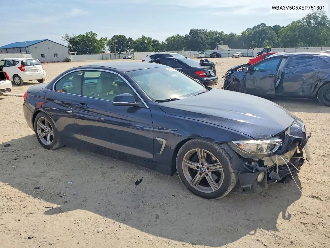 2014 BMW 428 I VIN: WBA3V5C5XEP751301 Lot: 59845086