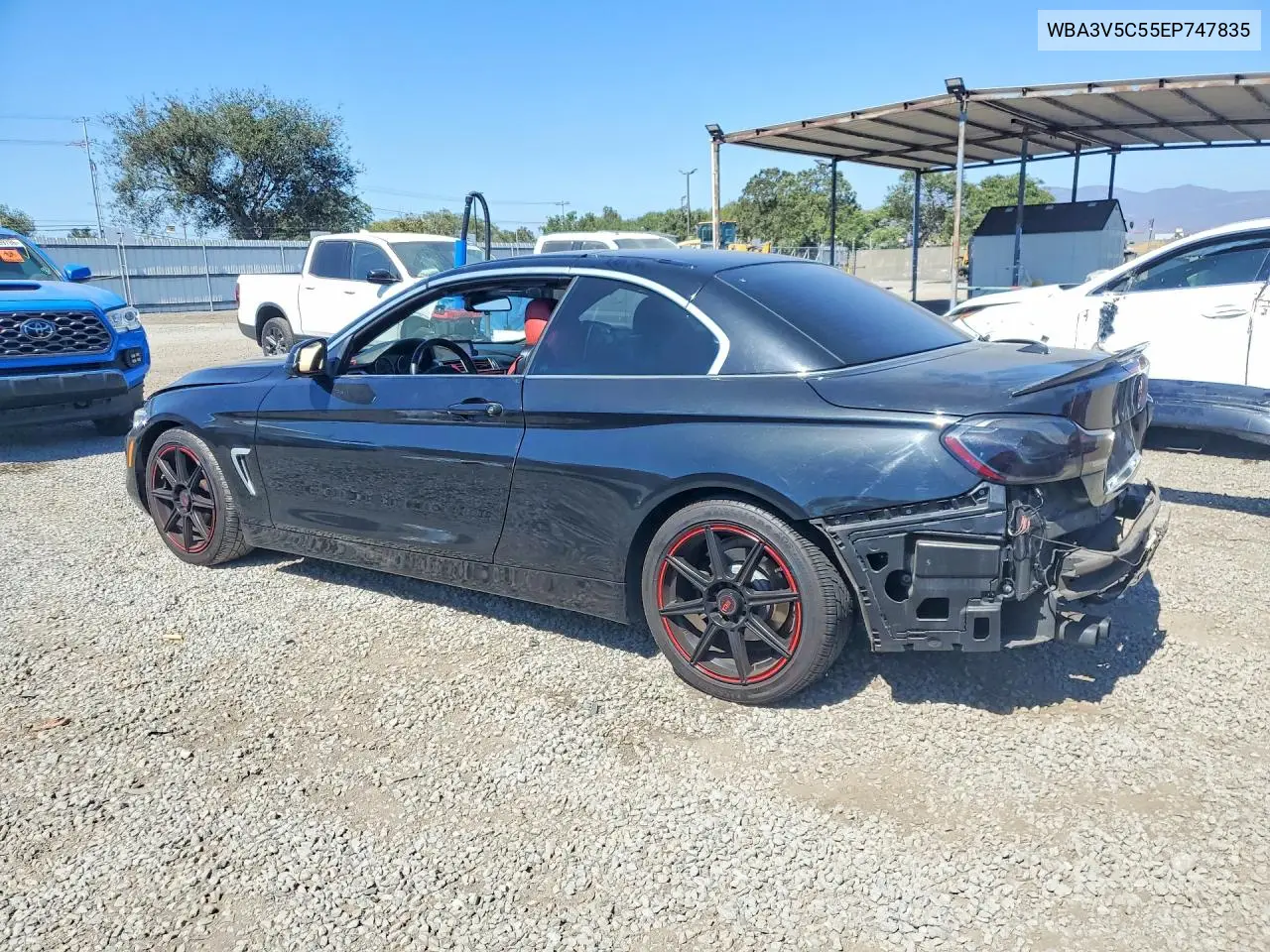 2014 BMW 428 I VIN: WBA3V5C55EP747835 Lot: 60022906