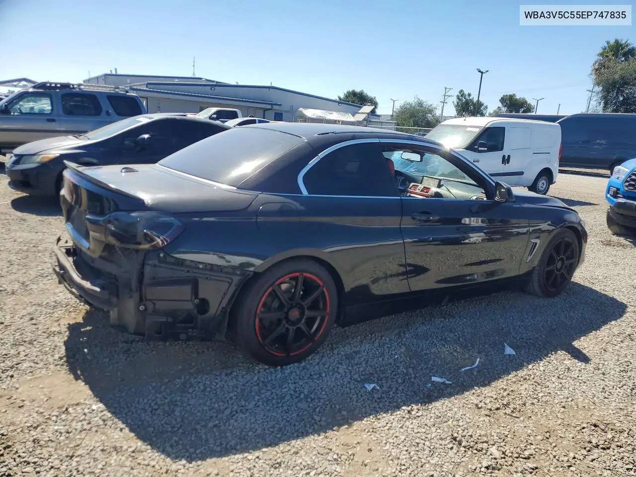 2014 BMW 428 I VIN: WBA3V5C55EP747835 Lot: 60022906