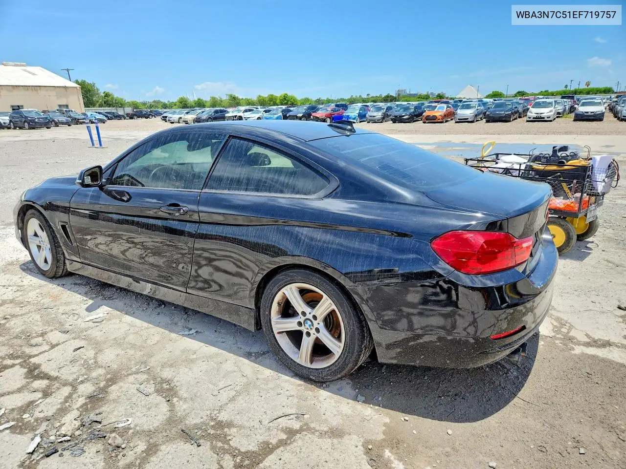 2014 BMW 428 I VIN: WBA3N7C51EF719757 Lot: 60037896