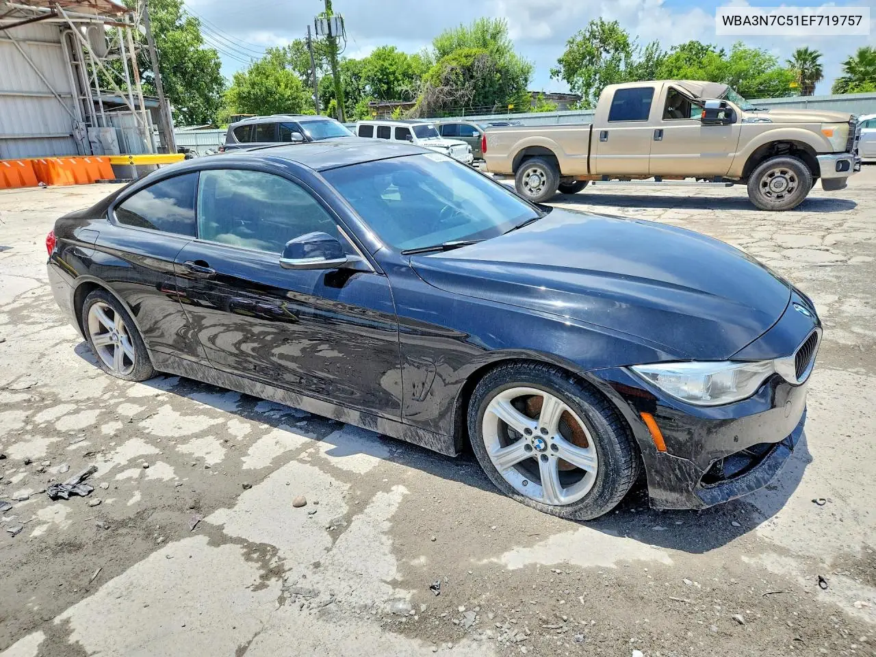 2014 BMW 428 I VIN: WBA3N7C51EF719757 Lot: 60037896