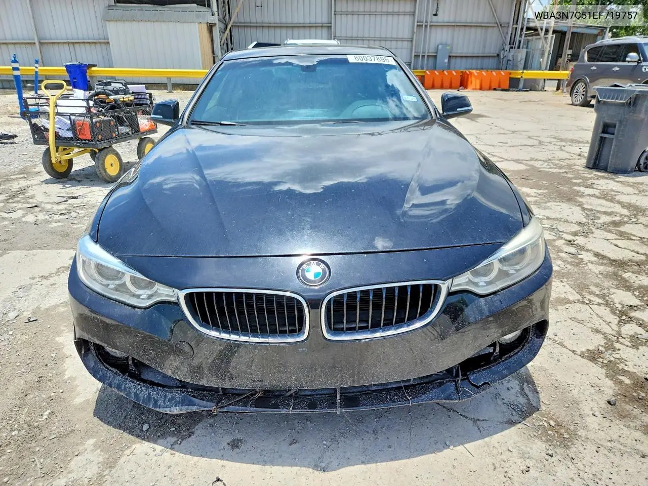 2014 BMW 428 I VIN: WBA3N7C51EF719757 Lot: 60037896